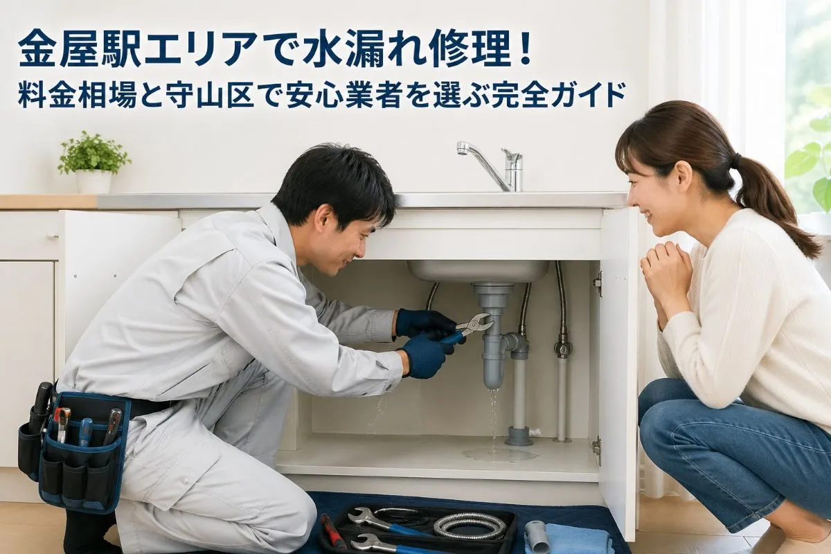 金屋駅エリアで水漏れ修理！料金相場と守山区で安心業者を選ぶ完全ガイド