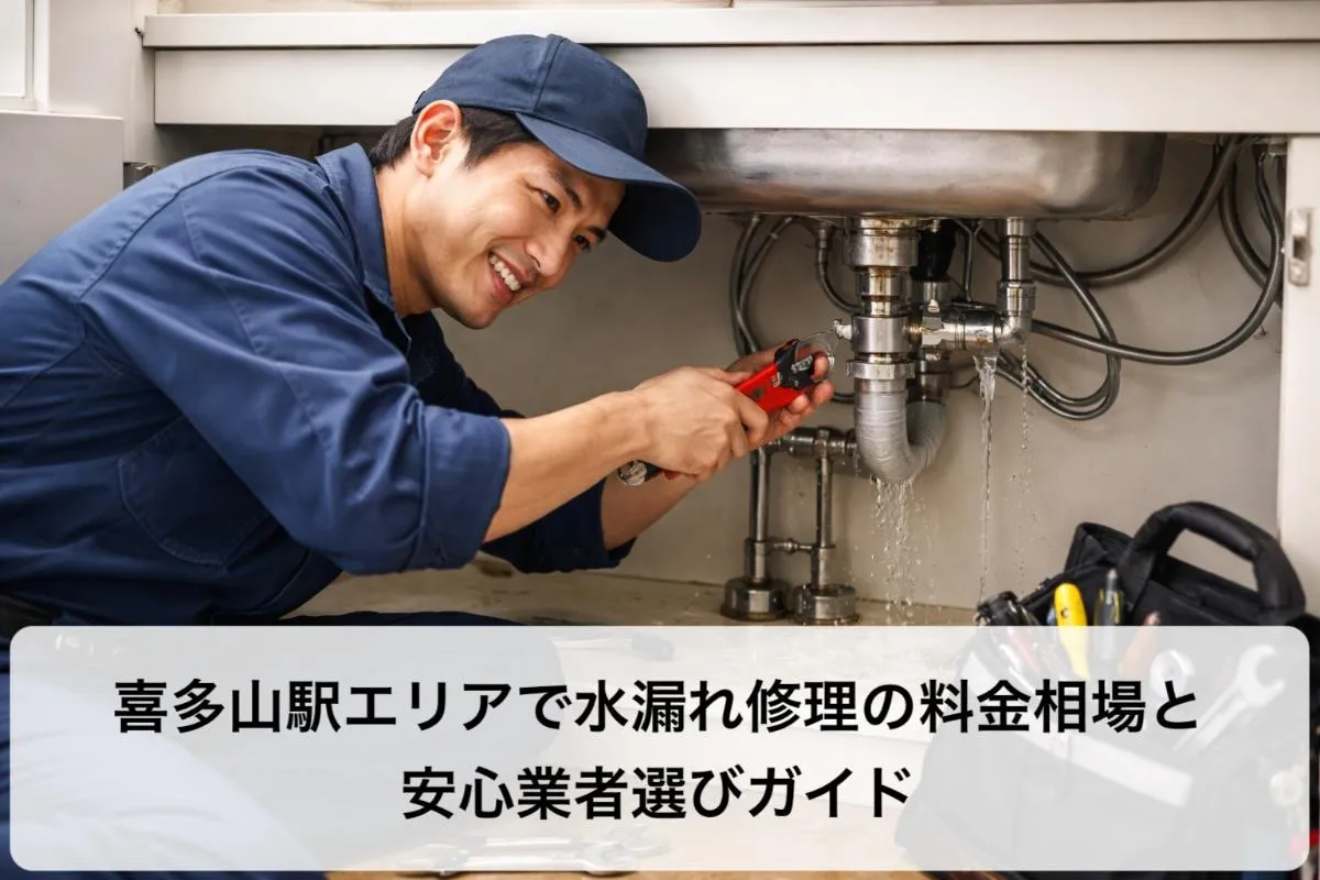 喜多山駅エリアで水漏れ修理の料金相場と安心業者選びガイド